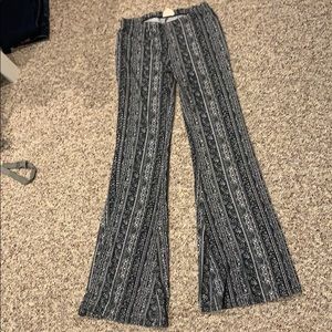 Flowy patterned pants